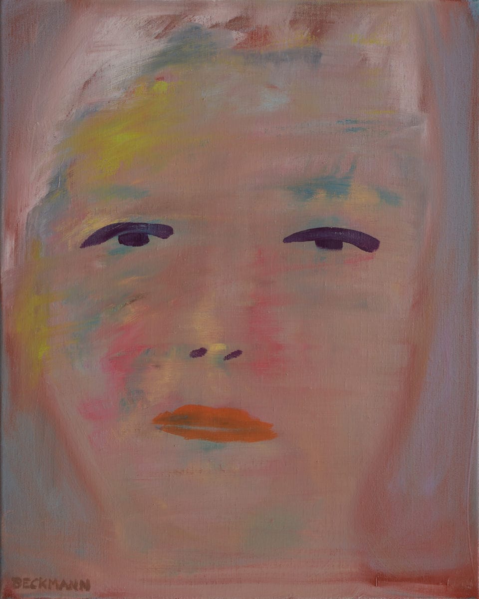 Sabine Beckmann oilpainting portrait